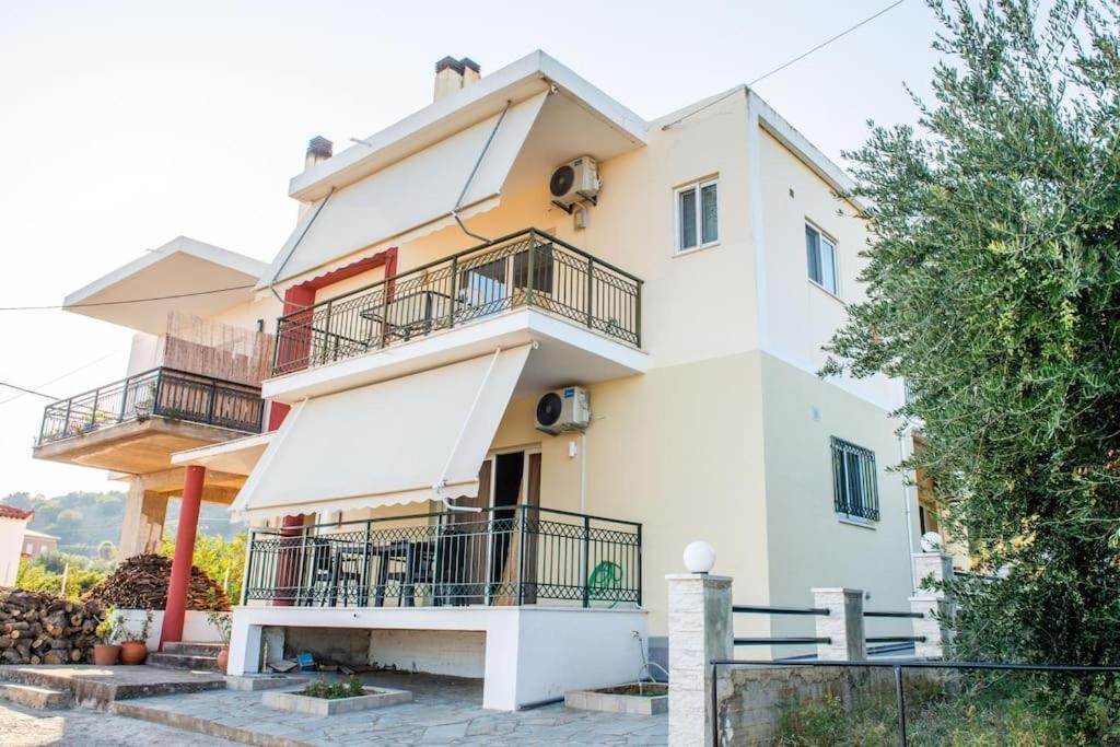Όμορφο Παραθασυγκρότημα Ενοικιαζόμενων Καταλυμάτων Ως Ολόκληρος Χώρος - Chrani, Ελλάδαλάσσιο Διαμέρισμα Eksteriør billede